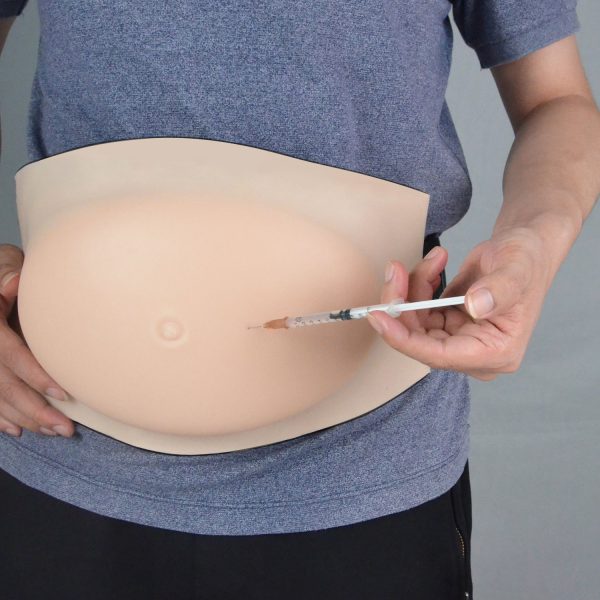 wearable abdominal injection model