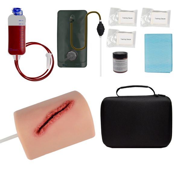 Leg Laceration Wound Packing Training Kit
