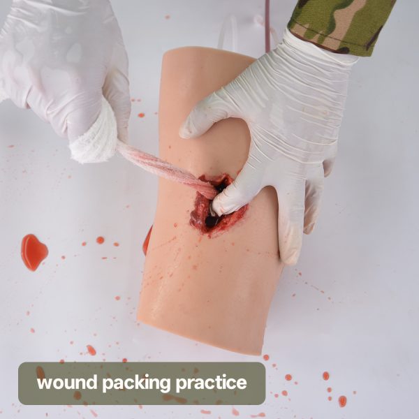 wound packing thigh model