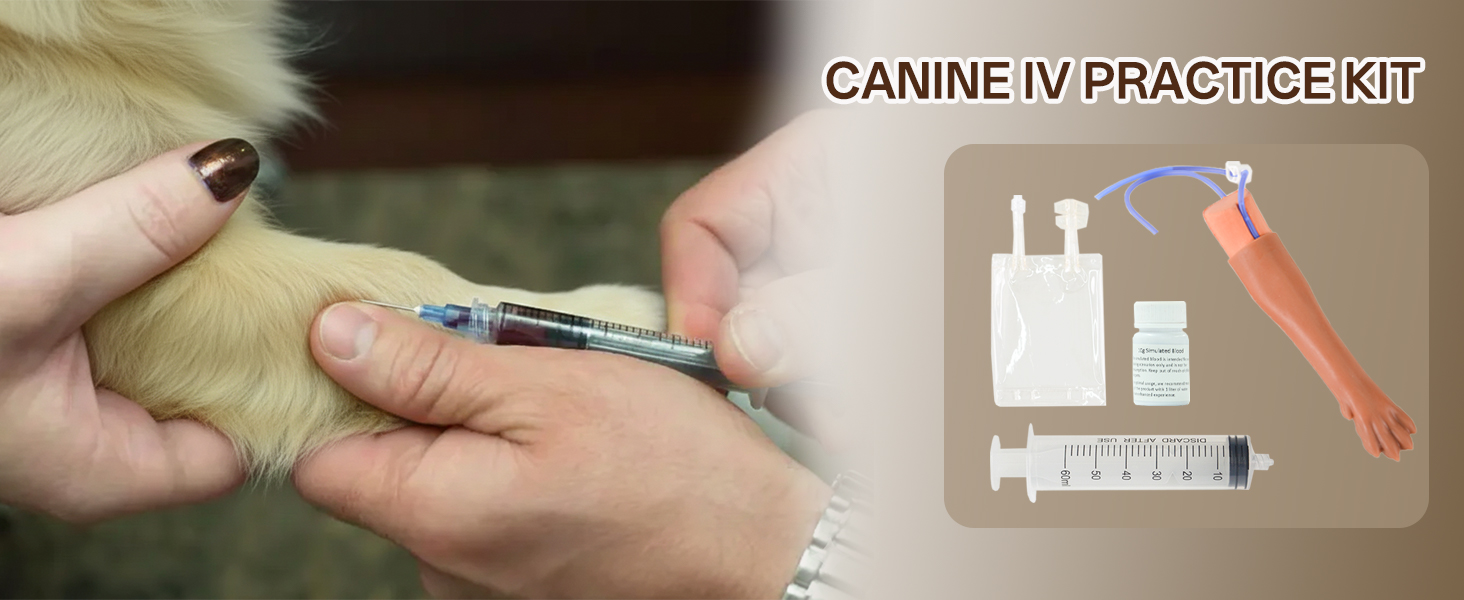 dog IV practice kit