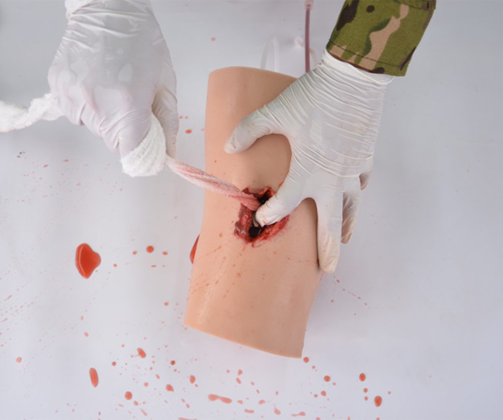 thigh wound packing trainer