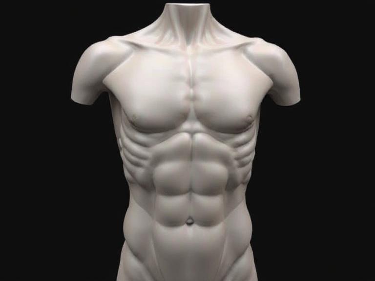Full Human Torso Anatomy Model