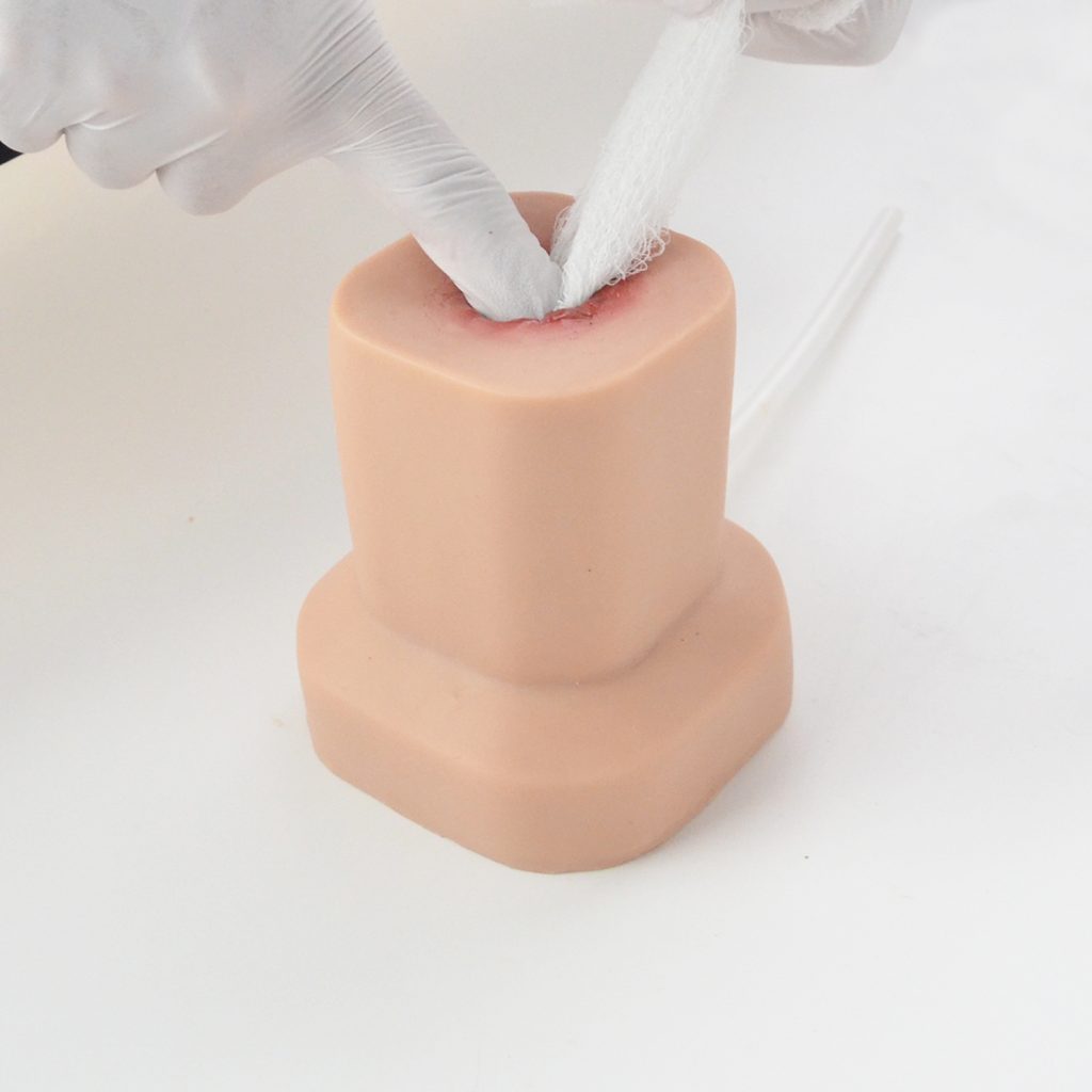 deep cavity wound packing model