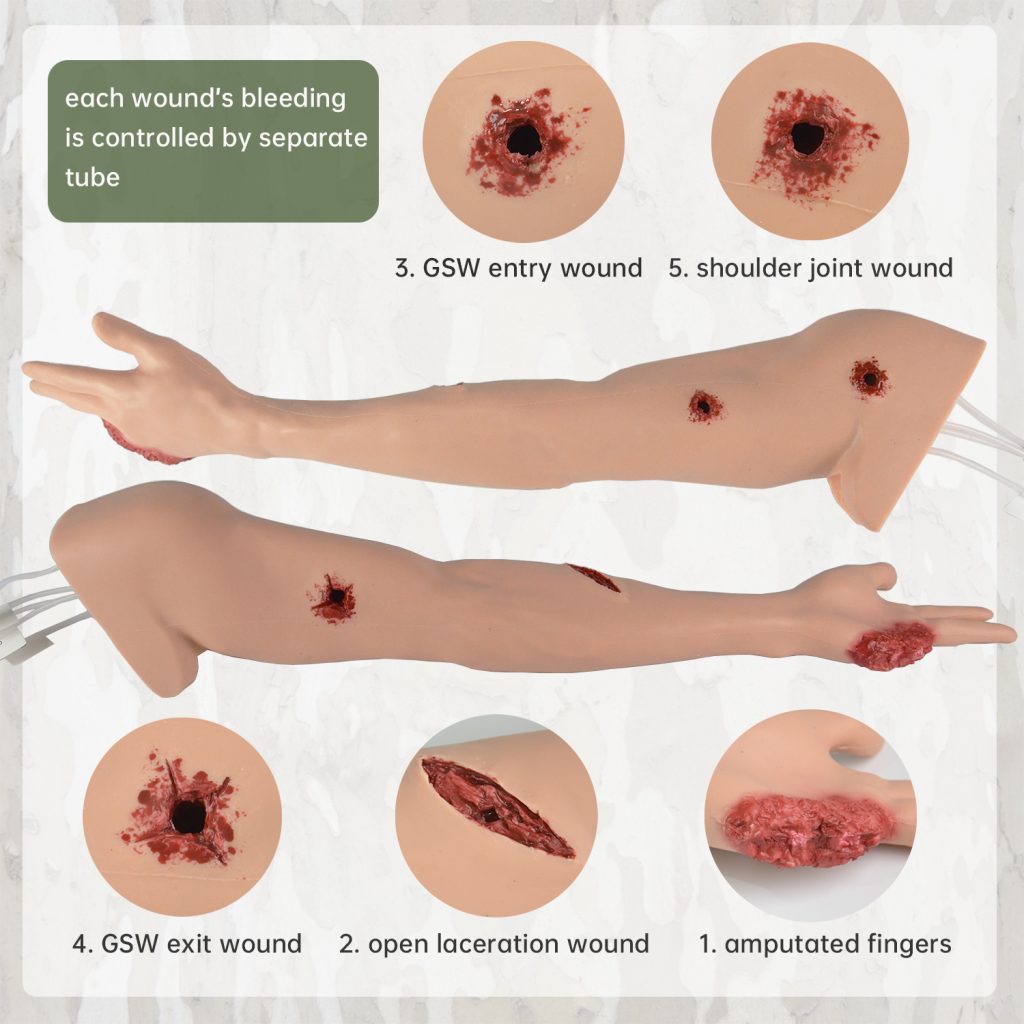 Full-Arm Trauma Wound Packing Trainer