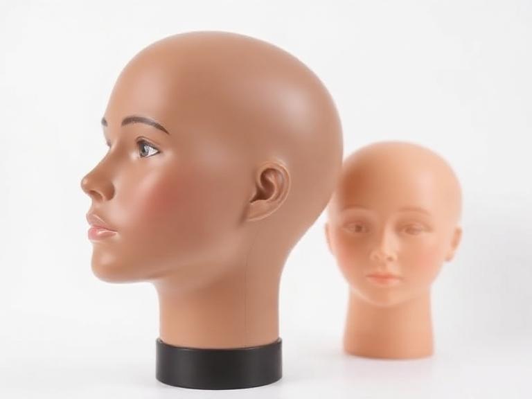 5 Best facial mannequin heads Without Hair