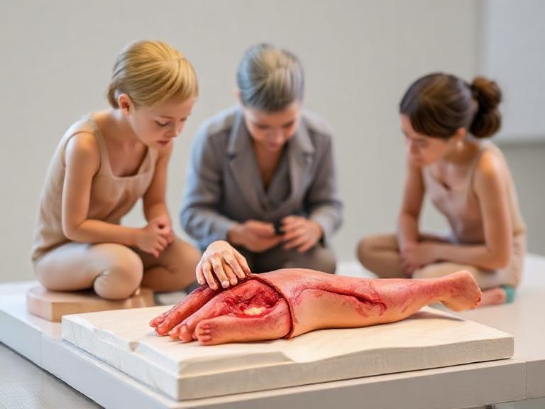What Is a wound models for teaching?