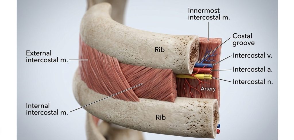 needle chest decompression site