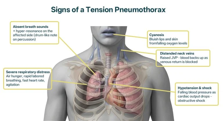 Tension Pneumothorax: Signs, Symptoms, and Why It’s a Life-Threatening Emergency
