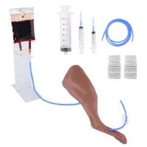 MEDTACEDU Canine Leg Injection Trainer for IM Injections & Saphenous Vein Blood Collection