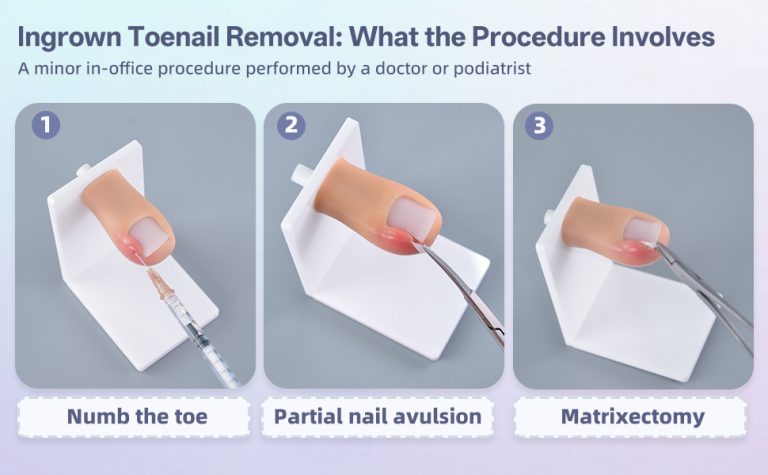 Ingrown Toenail Removal: Partial Nail Avulsion, Surgery & Recovery