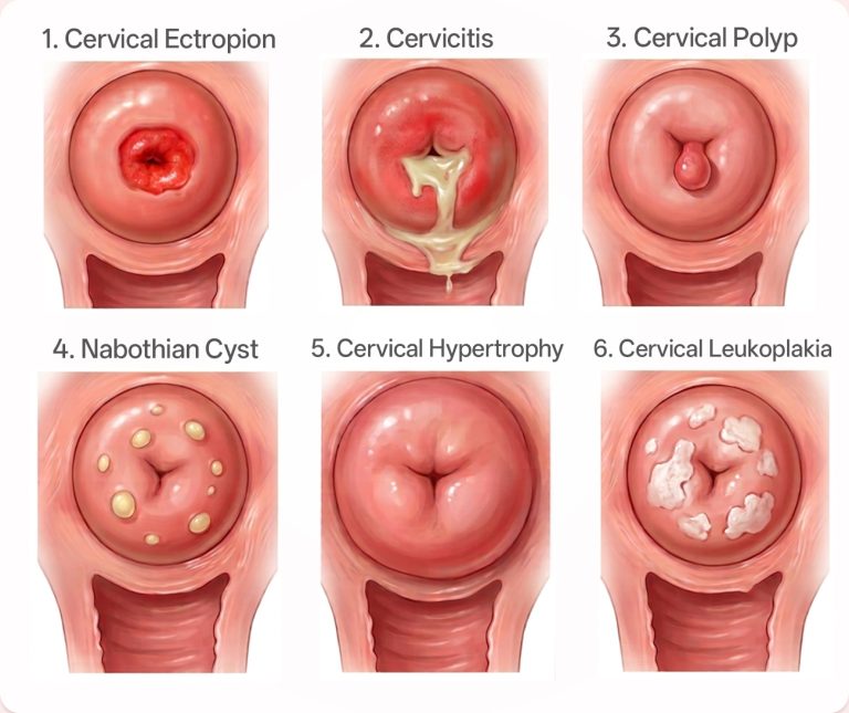 Abnormal Cervix Appearance: 7 Findings During a Pelvic Exam