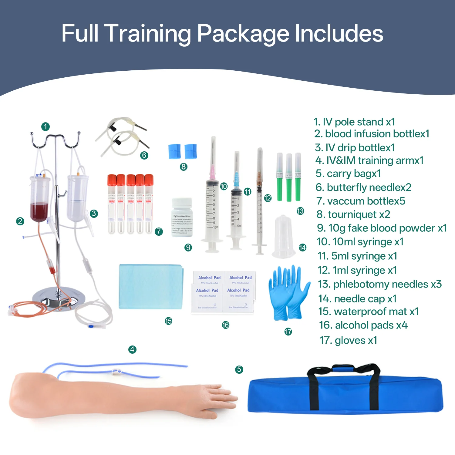 IV Injection Training Arm Kit - Image 6