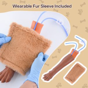 主图 (2) MEDTACEDU Canine IV injection training model with artificial fur - view 2