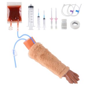 Canine IV Injection Training Model  with Artificial Fur