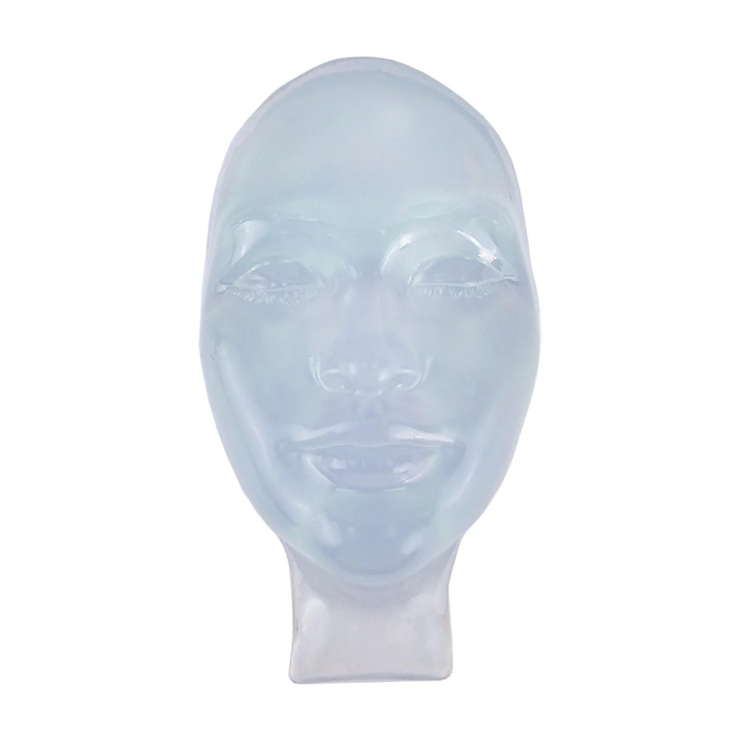 Clear Full Face Botox Injection Training Mannequin